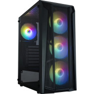 Корпус QUBE Borey v2.0 ARGB Black (BOREY_F5NU3_V2.0)