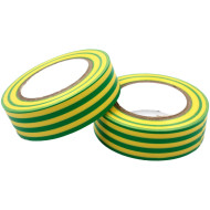 Лента изоляционная APRO 17мм*10м Yellow/Green 10шт.