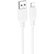 Кабель BOROFONE BX115 USB to Lightning 1м White