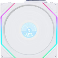 Вентилятор LIAN LI Uni Fan TL Wireless LCD 120 Reverse Blade White (G99.12RTLLCD1W1W.00)