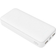 Повербанк PLATINET 3-in-1 Powerbank w/Type-C cable and Charger PD20W 20000mAh White (PMPB20SETW)