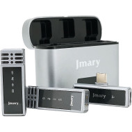 Беспроводной петличный микрофон JMARY MW-15 2.4G wireless Microphone for Mobile Type-C Silver