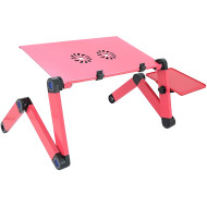 Столик мобильный VOLTRONIC Laptop Table YL-803 Pink