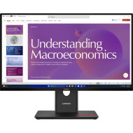 Монитор 23.8" LENOVO ThinkVision T24D-40 Eclipse Black (64B9GAT1UA)