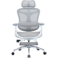 Кресло офисное SIHOO Doro C300L with footrest Mesh White