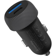 Автомобильное зарядное устройство COLORWAY 1xUSB-C, 1xUSB-A, PD3.0, QC3.0, 35W Black (CW-CHA064PD-BK)