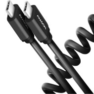 Кабель AXAGON USB-C to USB-C 2.0 0.6м Black