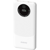 Повербанк DUDAO K12 1xUSB-C, 2xUSB-A 22.5W 10000mAh White (6976625333875)