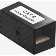 З'єднувач крученої пари KINGDA KD-CB42-C6 Cat.6 Black