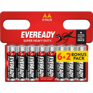 Батарейка ENERGIZER Eveready Super Heavy Duty AA 8шт/уп (7234909)