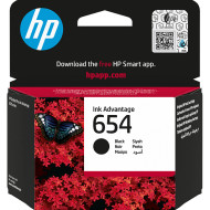 Картридж HP 654, Black (7FP39UE)