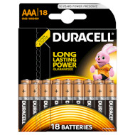 Батарейка DURACELL Basic AAA 18шт/уп (81546741)