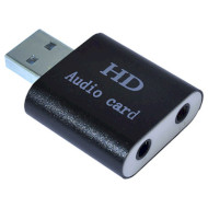 Зовнішня звукова карта DYNAMODE USB-Sound7.1 Black