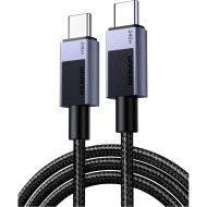 Кабель UGREEN USB-C to USB-C 240W 2м Space Gray (45068)
