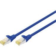 Патч-корд DIGITUS SSTP Cat.6a CU 0.25м Blue (DK-1644-A-0025/B)