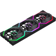 Комплект вентиляторов GAMEMAX FN12A-N2 WL Black 3-Pack
