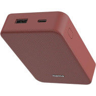 Повербанк HAMA Colour 10 Power Pack 15W 10000mAh Red (00201714)