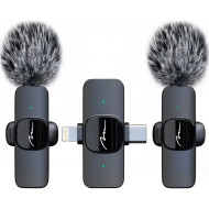 Беспроводной петличный микрофон MEDIA-TECH Micro-Mic Duo (MT416)