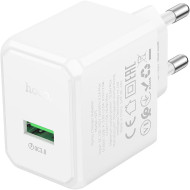 Зарядний пристрій HOCO NT5 Superior 1xUSB, QC3.0 White (HOCO NT5/W)