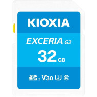 Карта пам'яті KIOXIA (Toshiba) SDHC Exceria G2 32GB UHS-I U3 V30 Class 10 (LNEX2L032GG4)