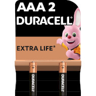 Батарейка DURACELL Basic AAA 2шт/уп (81545417)
