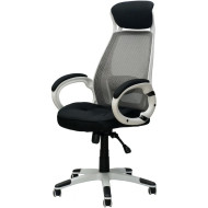 Крісло керівника SPECIAL4YOU Briz Black/White (E0451)