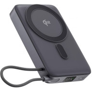 Повербанк с беспроводной зарядкой PROOVE OverPower 35W 10000mAh Gray