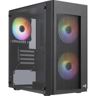 Корпус AEROCOOL Hexform V2 Black 600W (ACCX-PV38004.11)