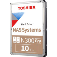 Жёсткий диск 3.5" TOSHIBA N300 Pro 10TB SATA/512MB (HDWG71AXZSTB)