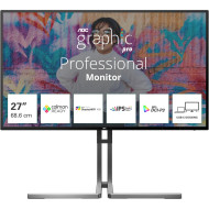 Монітор 27" AOC U27U3CV Black/Silver