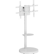 Презентаційна стійка з кріпленням під ТВ GEMBIRD TVS-86TR-01-W 37"-86" White