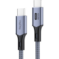 Кабель VEGGIEG V-U408 USB4 Type-C to Type-C PD 240W 0.5м Gray