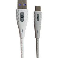 Кабель HP USB2.0 AM to Type-C 2м White (DHC-TC111-2M)