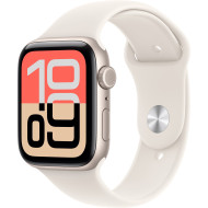 Смарт-годинник APPLE Watch SE 3 GPS + Cellular 44mm Starlight Aluminum Case with Starlight Sport Band S/M (MEPE4RK/A)