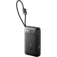 Повербанк BASEUS EnerFill FC11 Digital Display Power Bank with Dual Built-in Cables 22.5W 20000mAh Cosmic Black (E0027S04)