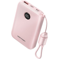 Повербанк VENTION Velo 22.5W 10000mAh Pink (FKAP0-C)