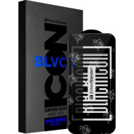 Защитное стекло ARMORSTANDART Space Black Icon для iPhone 15 Pro