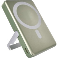 Повербанк с беспроводной зарядкой EMOS B0552AG 20W 10000mAh Alpine Green
