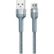 Кабель REMAX Jany USB-A to Micro-USB 1м Silver (RC-124M)
