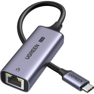 Мережевий адаптер UGREEN CM648 USB-C 2.5 Gigabit Ethernet Adapter Space Gray (25052)