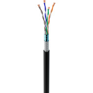 Кабель сетевой ОДЕСКАБЕЛЬ SF/UTP Cat.5e КГПВсЕО-ВП (100) 4x2x0.52 CU Black 305м (7932291)