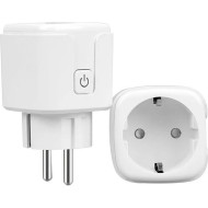 Розумна розетка QUANATUM Tuya 20A EU WiFi Smart Socket
