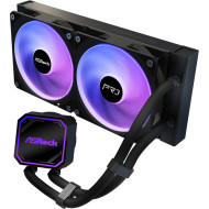 Система водяного охлаждения ASROCK Pro 240 ARGB Black