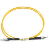 Оптичний патч-корд ESERVER FC/UPC-FC/UPC, SM, Simplex, 1м, Yellow (ES-FC-FC/UPC-1-SM-S)