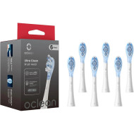 Насадка для зубной щётки OCLEAN UC03 W06 Ultra Clean White 6шт (C04000383)