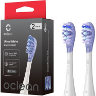 Насадка для зубной щётки OCLEAN UW03 W02 Ultra White White 2шт (C04000379)