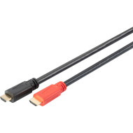 Кабель DIGITUS Full HD High Speed Connection with Amplifier HDMI v1.3 20м Black (AK-330105-200-S)