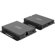 Подовжувач HDMI по крученій парі DIGITUS 4K@120Hz Extender Set v2.1 Black (DS-55342)