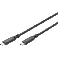Кабель DIGITUS USB4 Gen3 CM/CM 1м (AK-300343-008-S)