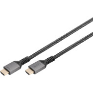 Кабель DIGITUS 8K Ultra High Speed HDMI v2.1 2м Black (DB-330200-020-S)